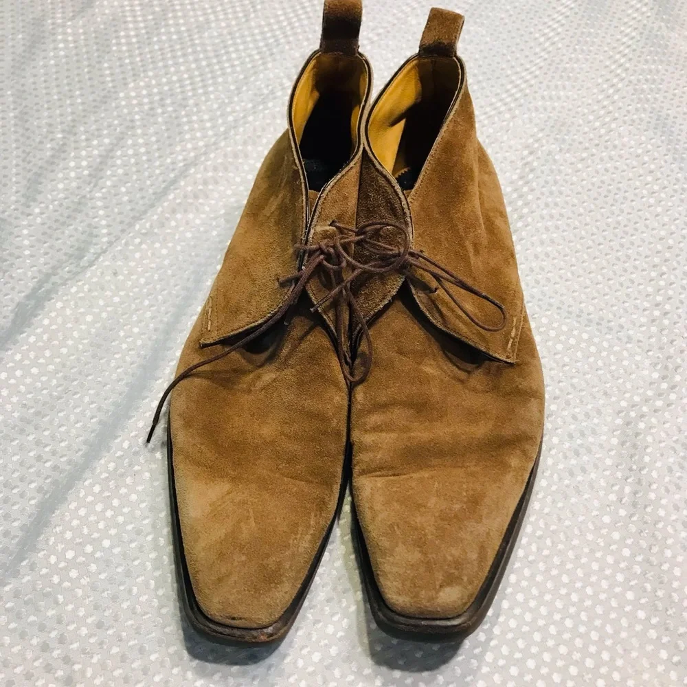 DI BIANCO scarpe suede boots